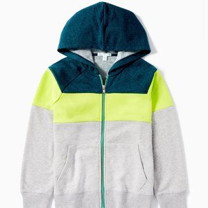 Rockets of Awesome, Size 4T, Colorblock Hoodie, full zip